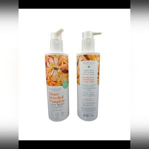 Set Of 2 Scentworx By Harry Slatkin Honey Drizzled Pumpkin Body Wash 10 Fl Oz